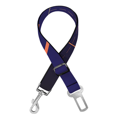 Astrological Sagittarius Sign Print Dog Seat Belt