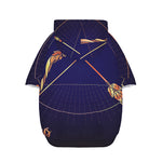 Astrological Sagittarius Sign Print Dog Zip Up Hoodie