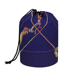 Astrological Sagittarius Sign Print Drawstring Makeup Bag