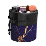 Astrological Sagittarius Sign Print Drawstring Makeup Bag