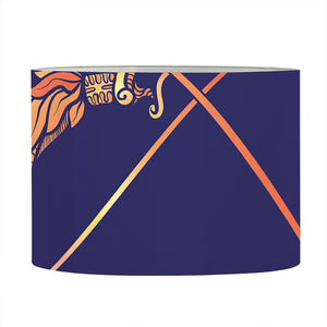 Astrological Sagittarius Sign Print Drum Lamp Shade