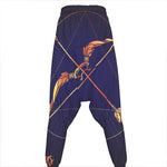 Astrological Sagittarius Sign Print Hammer Pants
