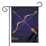Astrological Sagittarius Sign Print House Flag