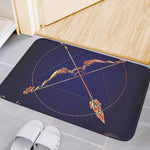 Astrological Sagittarius Sign Print Indoor Door Mat