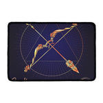 Astrological Sagittarius Sign Print Kitchen Mat