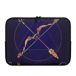 Astrological Sagittarius Sign Print Laptop Sleeve