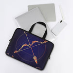 Astrological Sagittarius Sign Print Laptop Sleeve With Handle