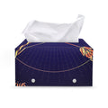 Astrological Sagittarius Sign Print Leather Tissue Box Cover
