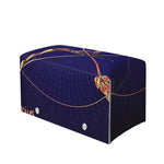 Astrological Sagittarius Sign Print Leather Tissue Box Cover