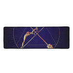 Astrological Sagittarius Sign Print Long Kitchen Mat