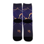 Astrological Sagittarius Sign Print Long Socks