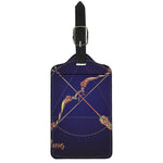 Astrological Sagittarius Sign Print Luggage Tag