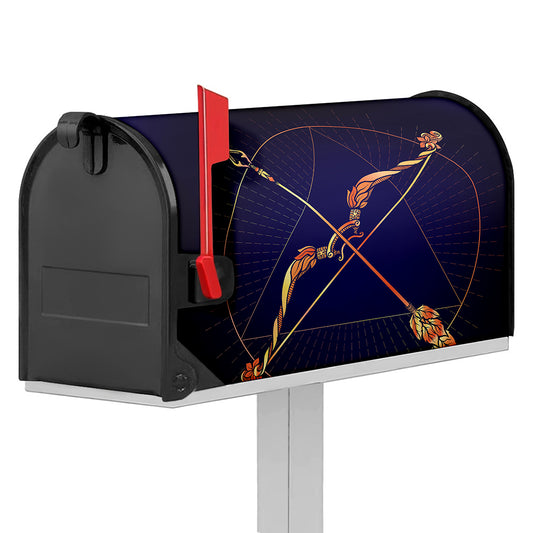 Astrological Sagittarius Sign Print Mailbox Cover