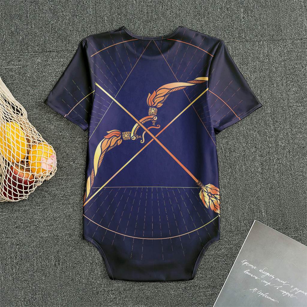 Astrological Sagittarius Sign Print Men's Bodysuit