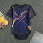 Astrological Sagittarius Sign Print Men's Bodysuit