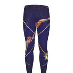 Astrological Sagittarius Sign Print Men's leggings