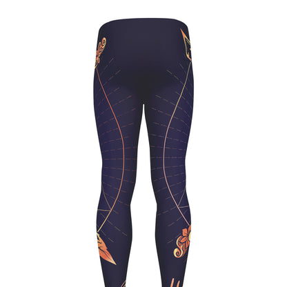 Astrological Sagittarius Sign Print Men's leggings
