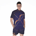 Astrological Sagittarius Sign Print Men's Rompers