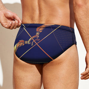 Astrological Sagittarius Sign Print Men's Swim Briefs