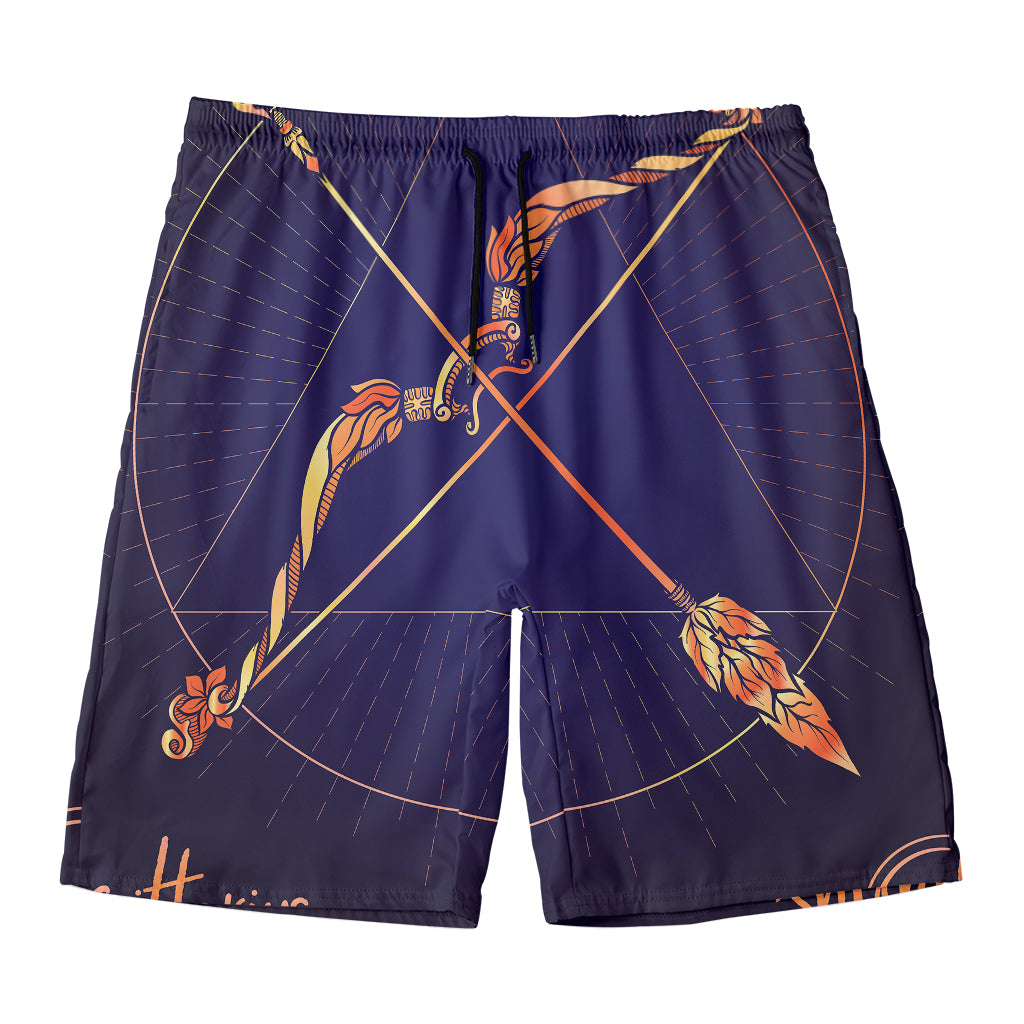 Astrological Sagittarius Sign Print Men's Swim Trunks