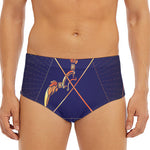 Astrological Sagittarius Sign Print Men's Triangle Swim Briefs