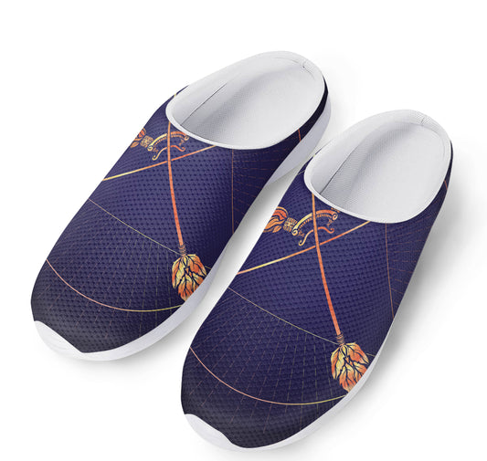 Astrological Sagittarius Sign Print Mesh Casual Shoes