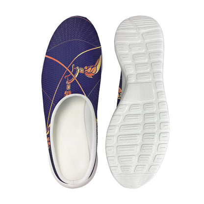 Astrological Sagittarius Sign Print Mesh Casual Shoes