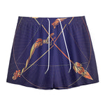 Astrological Sagittarius Sign Print Mesh Shorts
