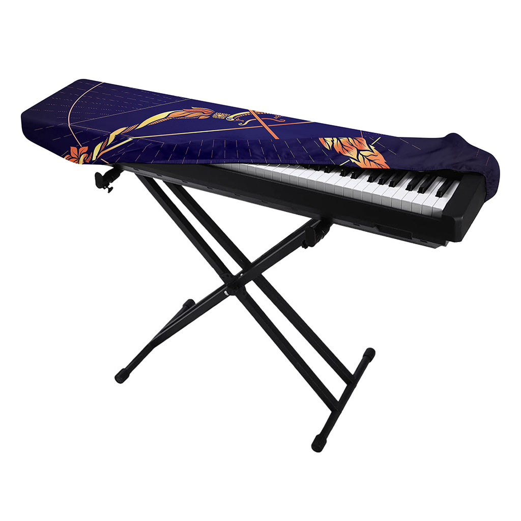 Astrological Sagittarius Sign Print Piano Keyboard Cover