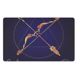 Astrological Sagittarius Sign Print Polyester Doormat