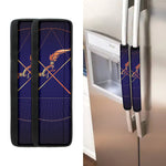 Astrological Sagittarius Sign Print Refrigerator Handle Covers