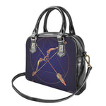 Astrological Sagittarius Sign Print Shoulder Handbag