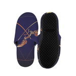Astrological Sagittarius Sign Print Slippers