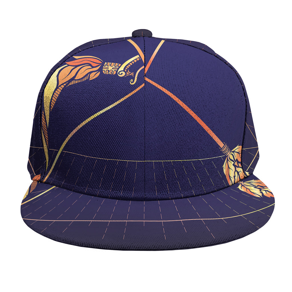 Astrological Sagittarius Sign Print Snapback Cap