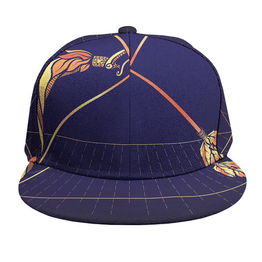 Astrological Sagittarius Sign Print Snapback Cap