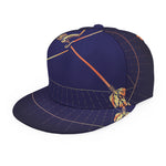 Astrological Sagittarius Sign Print Snapback Cap