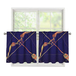 Astrological Sagittarius Sign Print Tier Curtains