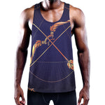 Astrological Sagittarius Sign Print Training Tank Top