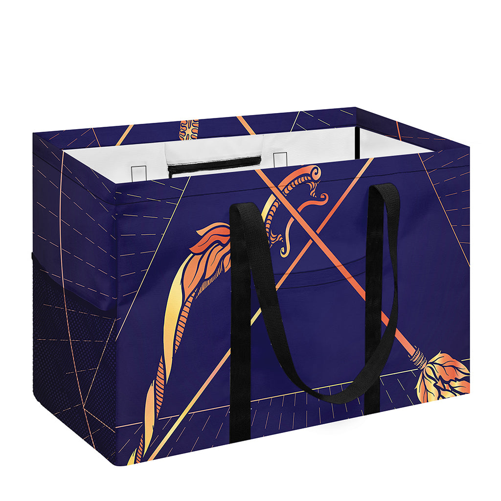 Astrological Sagittarius Sign Print Utility Tote Bag