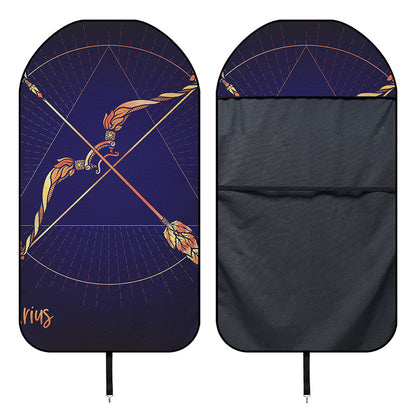 Astrological Sagittarius Sign Print Waterproof Car Seat Cover