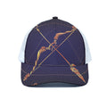 Astrological Sagittarius Sign Print White Mesh Trucker Hat