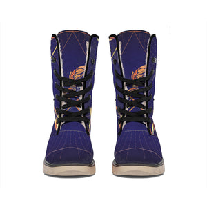 Astrological Sagittarius Sign Print Winter Boots