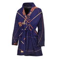 Astrological Sagittarius Sign Print Women's Bathrobe