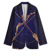 Astrological Sagittarius Sign Print Women's Blazer