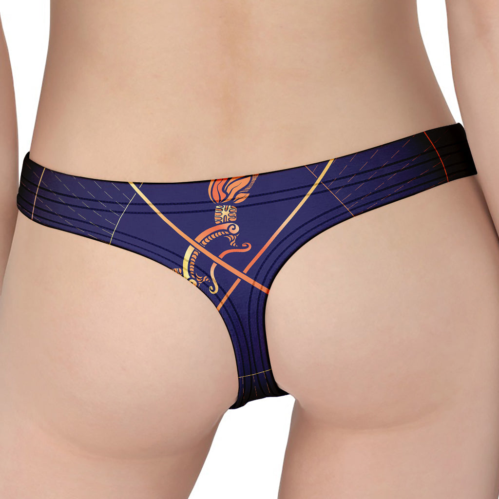 Astrological Sagittarius Sign Print Women's Thong