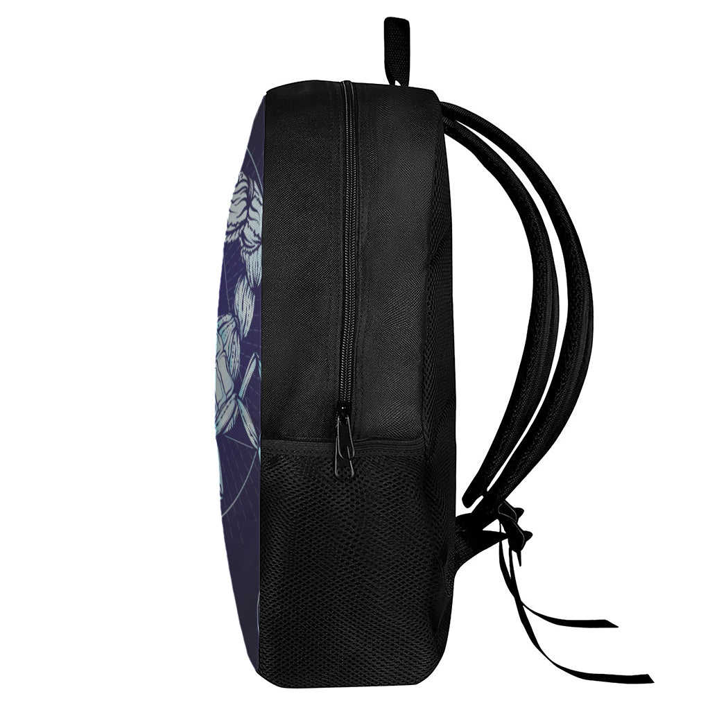 Astrological Scorpio Sign Print 17 Inch Backpack