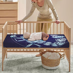 Astrological Scorpio Sign Print Baby Crib Sheet