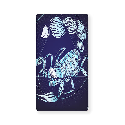 Astrological Scorpio Sign Print Baby Crib Sheet