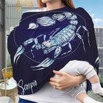 Astrological Scorpio Sign Print Baby Seat Cover