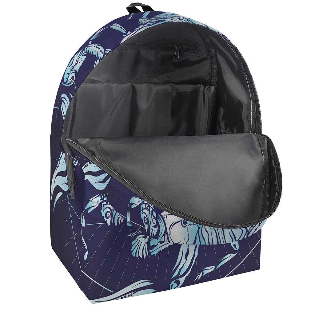 Astrological Scorpio Sign Print Backpack